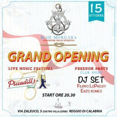 Locandina Blue Morgana Pescatori Dello Stretto