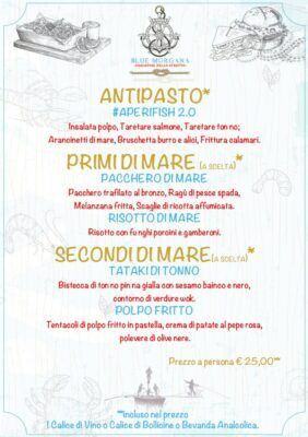 Locandina Blue Morgana Pescatori Dello Stretto Inaugurazione