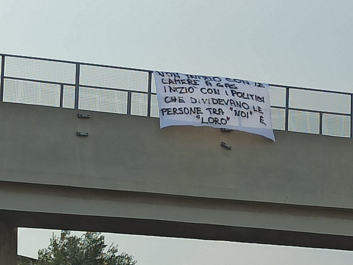 Striscioni Green Pass