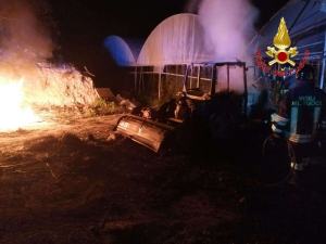 Incendio Azienda Agricola 2