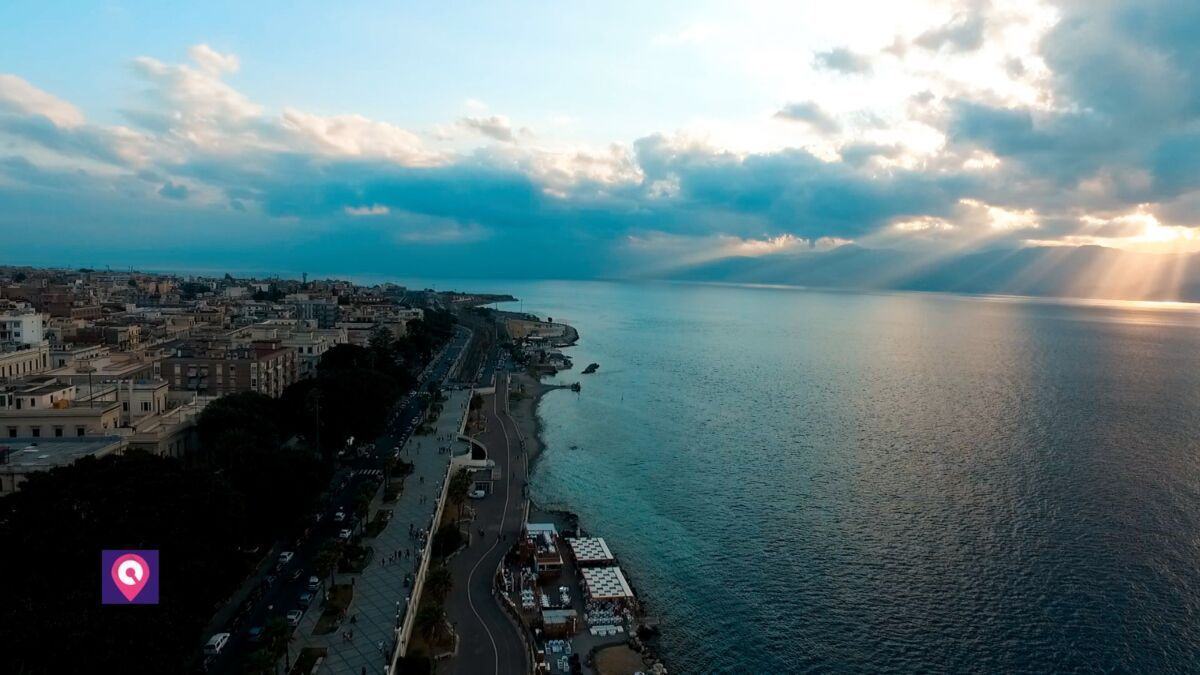 Lungomare Falcomatà Reggio Calabria Panorama 2