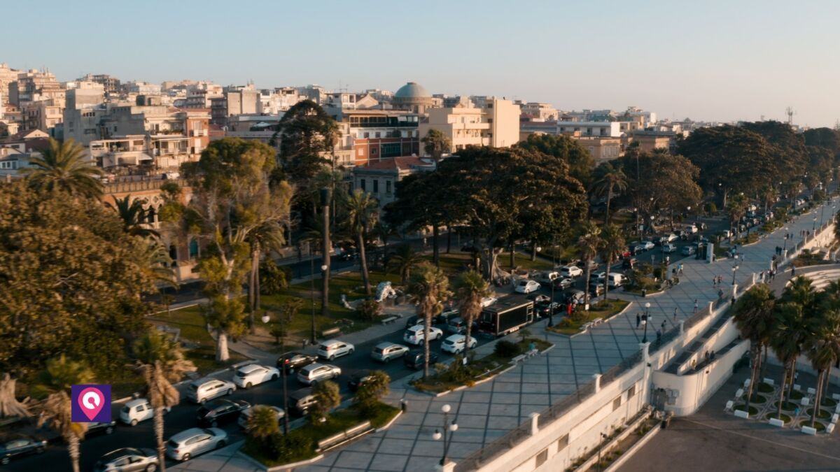 Lungomare Falcomatà Reggio Calabria Panorama
