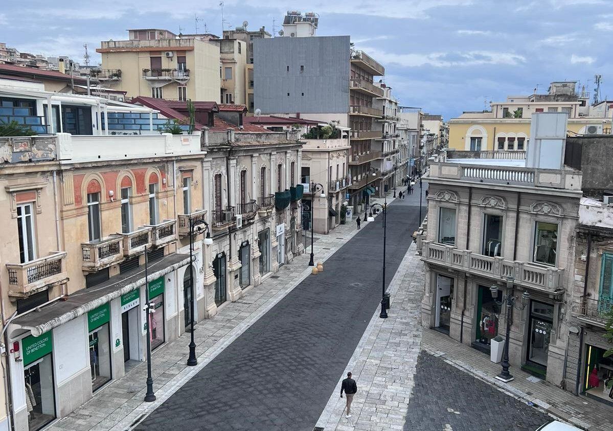 Panorama Corso Garibaldi Reggio Calabria