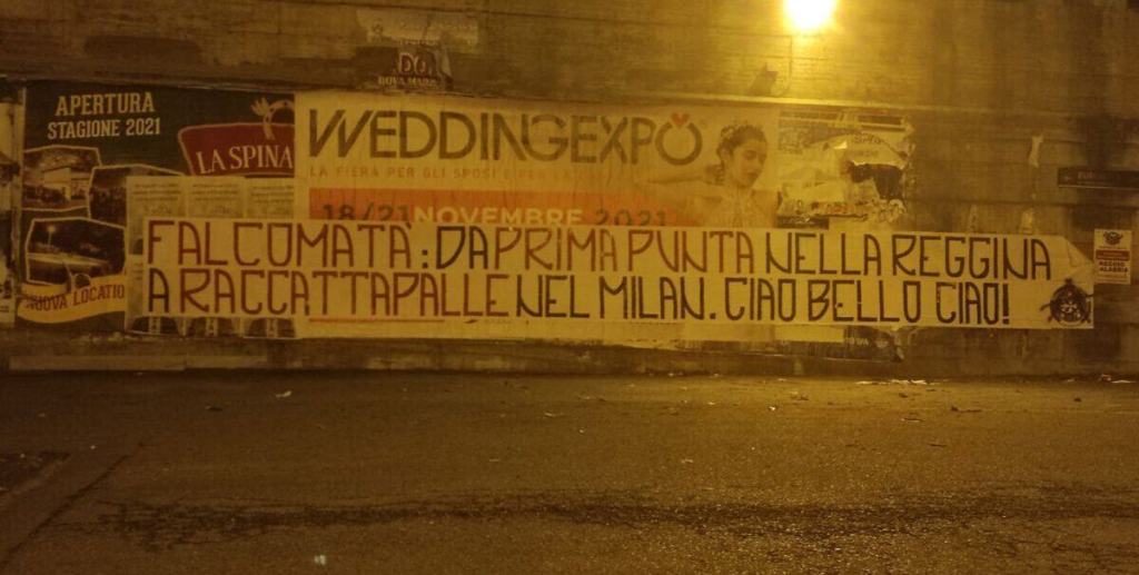 Striscione Casapound Falcomata 2