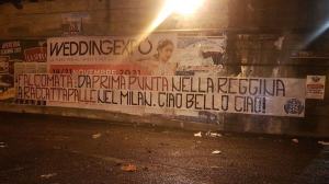 Striscione Casapound Falcomata