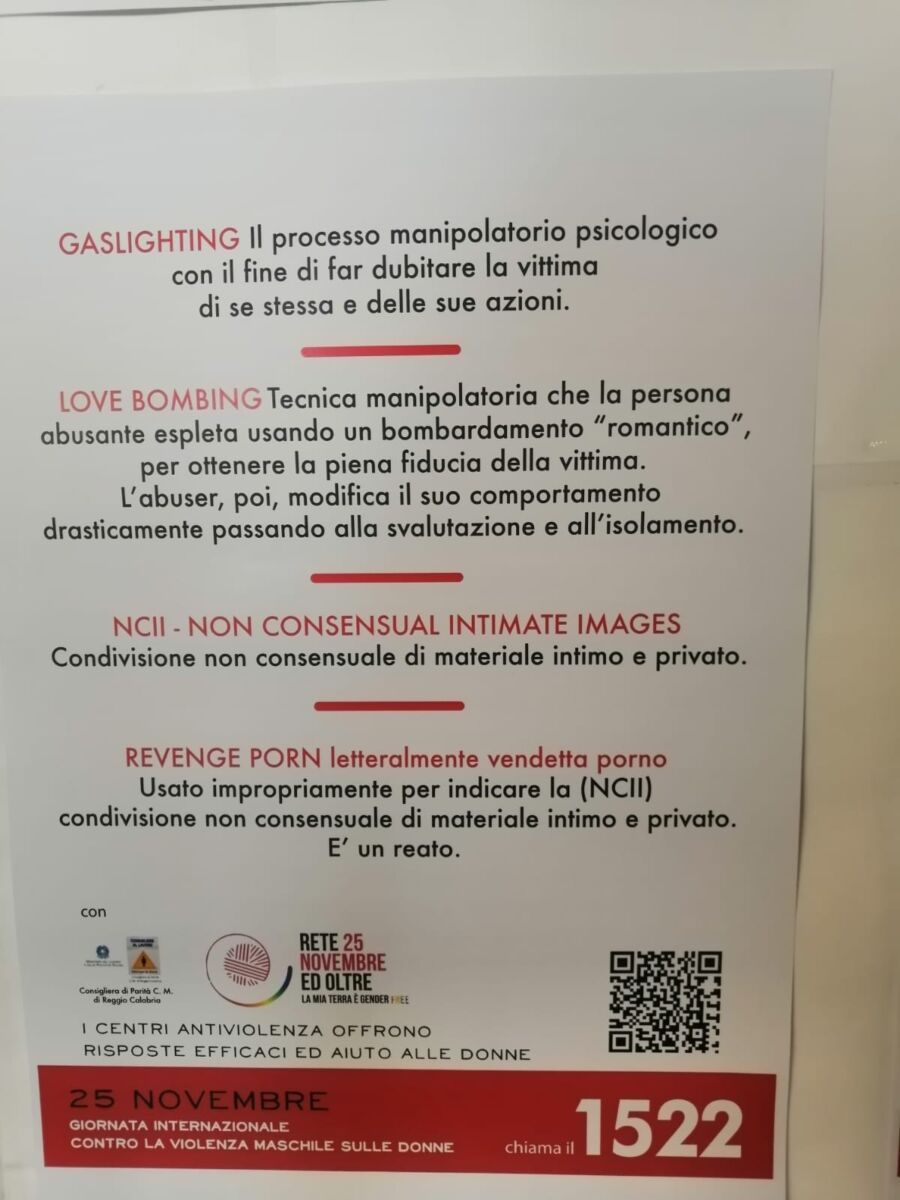 Violenza Donne Locandina