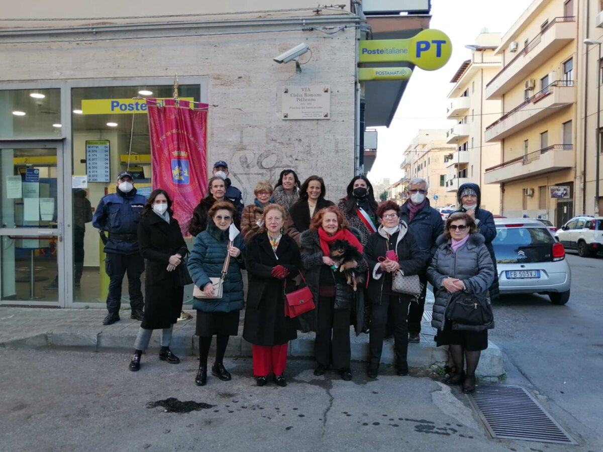 Intitolazione Via Clelia Romano Pellicano