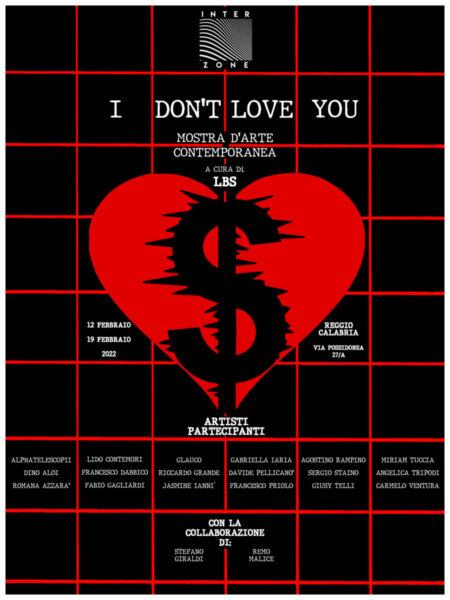 Locandina I Don't Love You