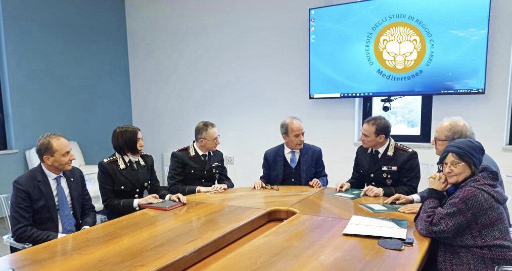 UniRC Convenzione Carabinieri Forestali