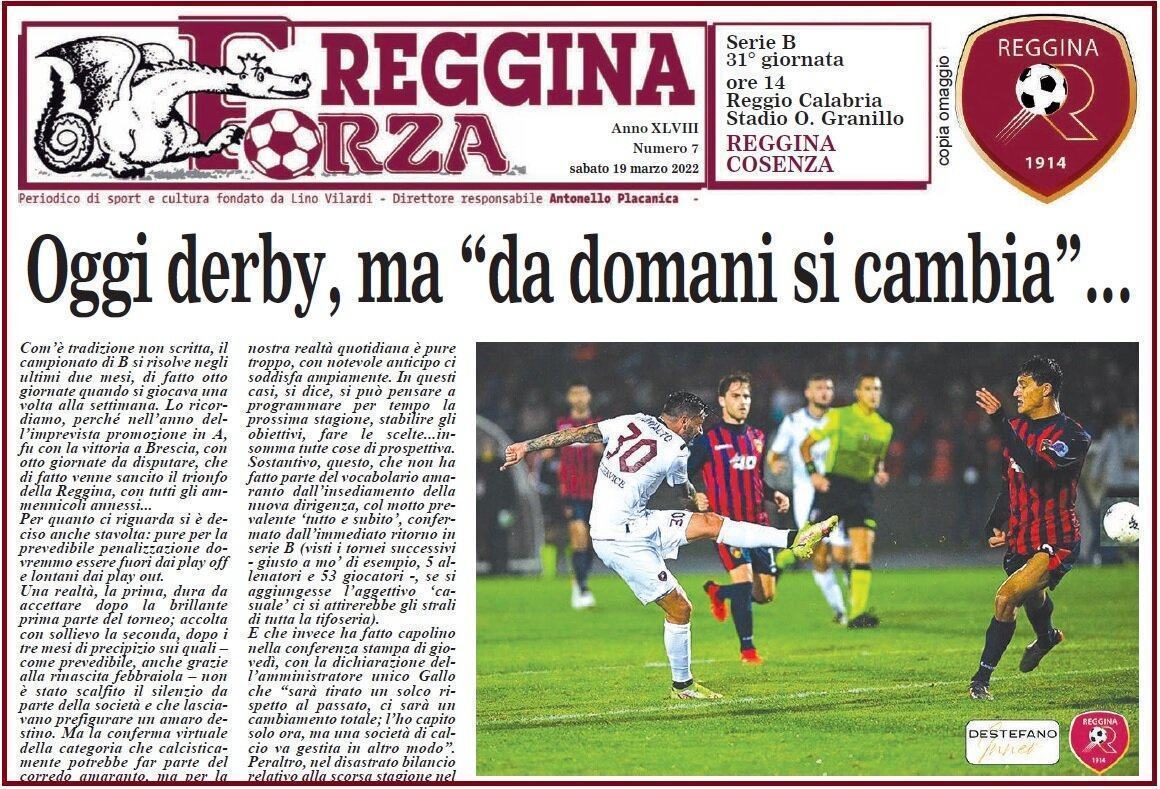 Forza Reggina Cosenza