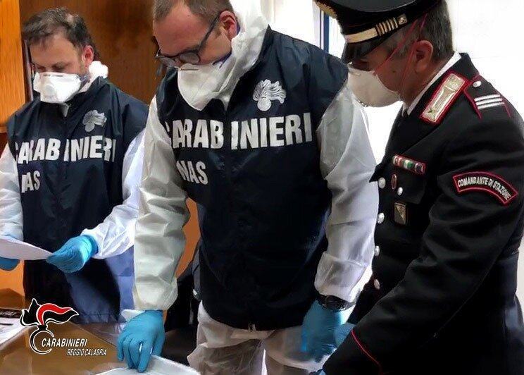 Nas Carabinieri Reggio Calabria