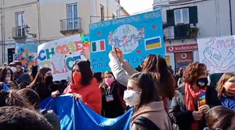 Polistena Manifestazione Pace