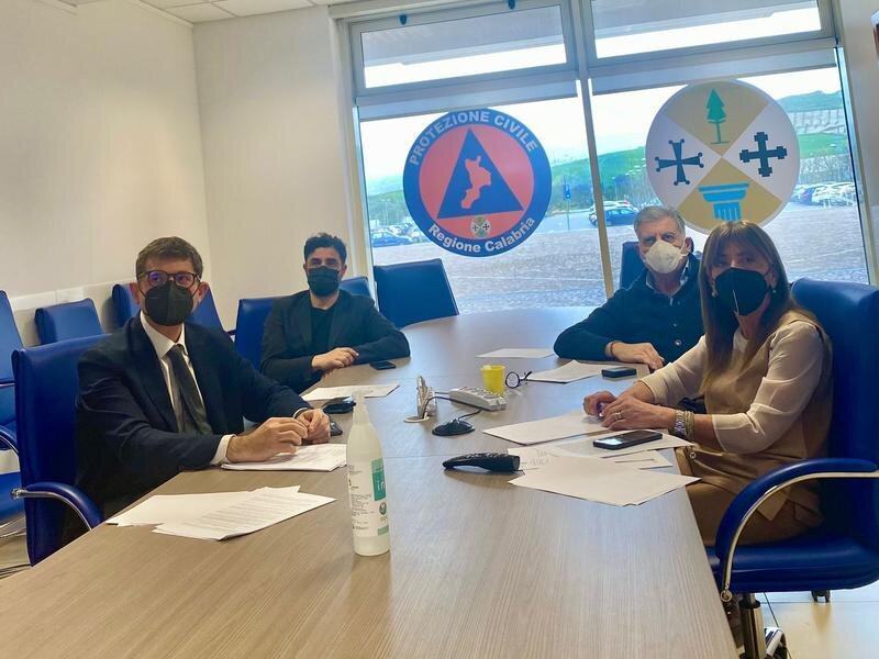 Riunione Profughi Protezione Civile Minasi