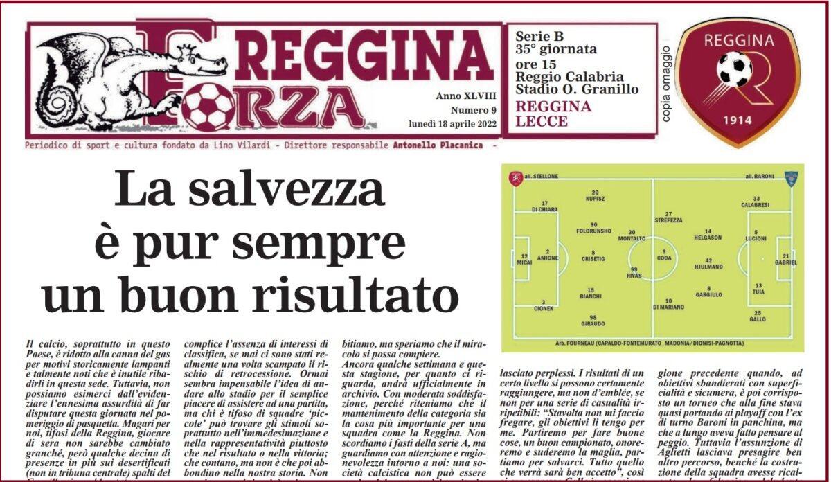 Forza Reggina Lecce