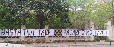Striscione Reggina