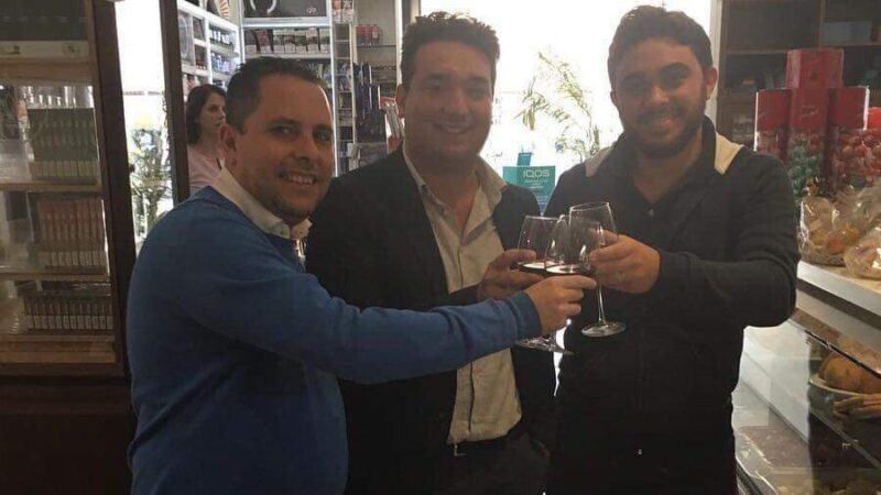 Alex Tripodi assieme a Nino De Gaetano e il consigliere Filippo Quartuccio