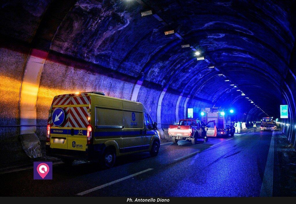 Incidente Stradale Galleria Spirito Santo Anas