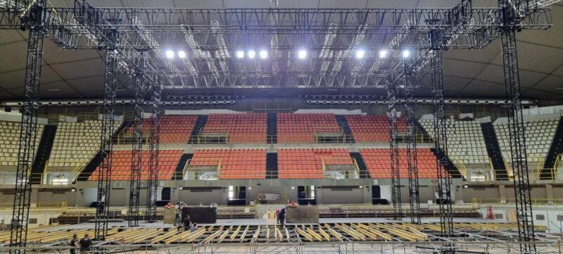 Notre Dame Inizio Allestimento