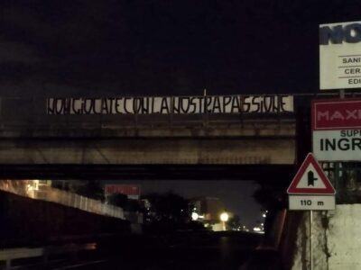Reggina Striscione 3