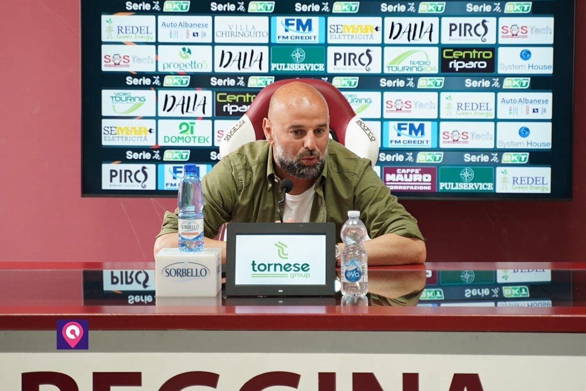 Roberto Stellone Allenatore Reggina 