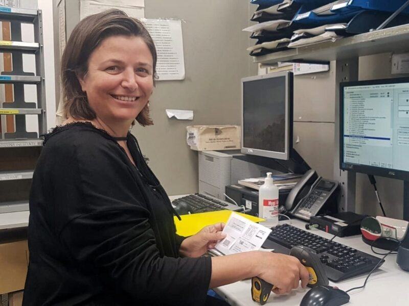 Silvia Suraniti, Resp Centro Distribuzione Di Poste Italiane Caulonia Marina