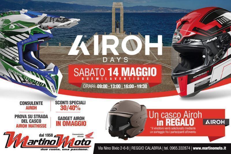 Locandina Evento Airoh Martino Moto