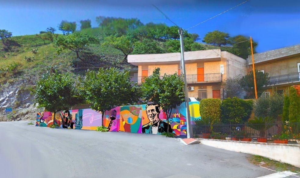 Murales Mino Reitano