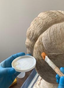 Restauro Busto Femminile Di Epoca Romana 1