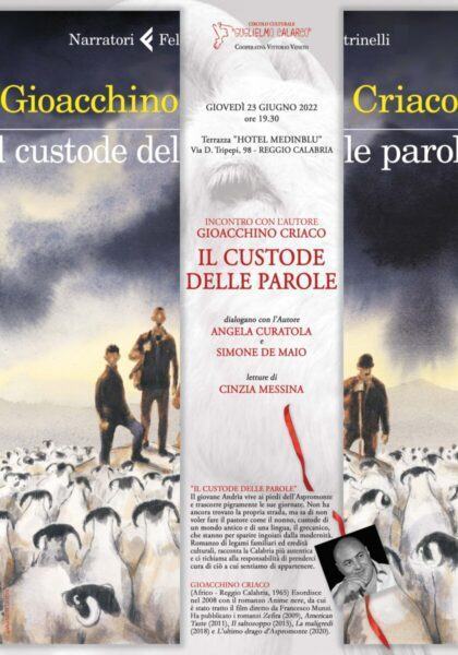 Criaco Locandina Il Custode Delle Parole