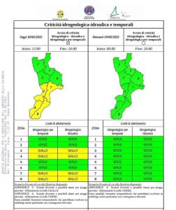 Bollettino Protezione Civile