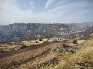 Incendio Contrada Saracinello Morloquio 1