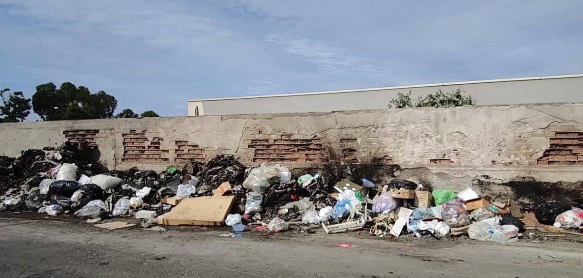 Incendio Rifiuti Cassonetto