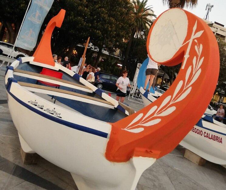 Barca Tesori Mediterraneo Decorata