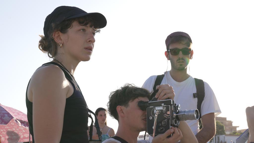 La Regista Emanuela Muzzupappa Sul Set Del Fillm