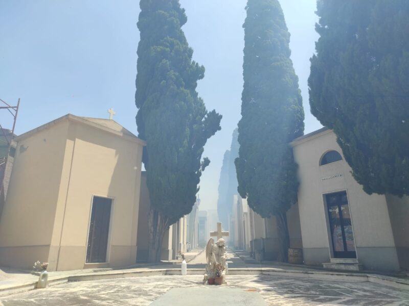 Cimitero Incendio