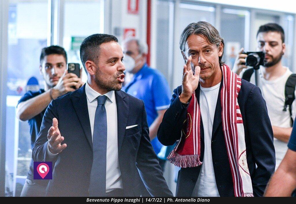 Felice Saladini Pippo Inzaghi Reggina