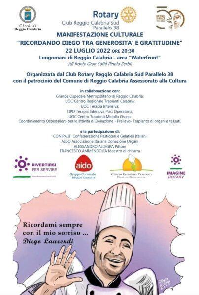 Locandina Diego Laurendi Ricordo Rotary