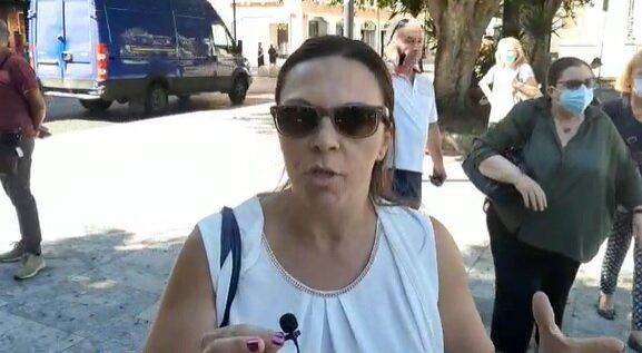 Protesta Piazza Italia