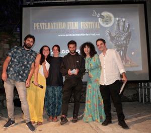 Premiazione Vittorio Antonacci Regista Vincitore Sezione Thriller PFF 2022