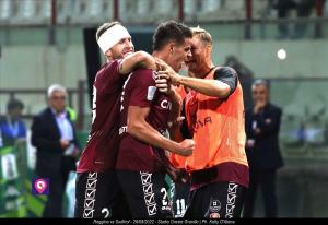 Reggina esultanza gol