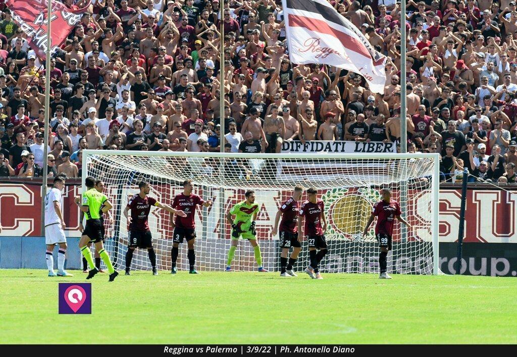Reggina Palermo sfondo curva