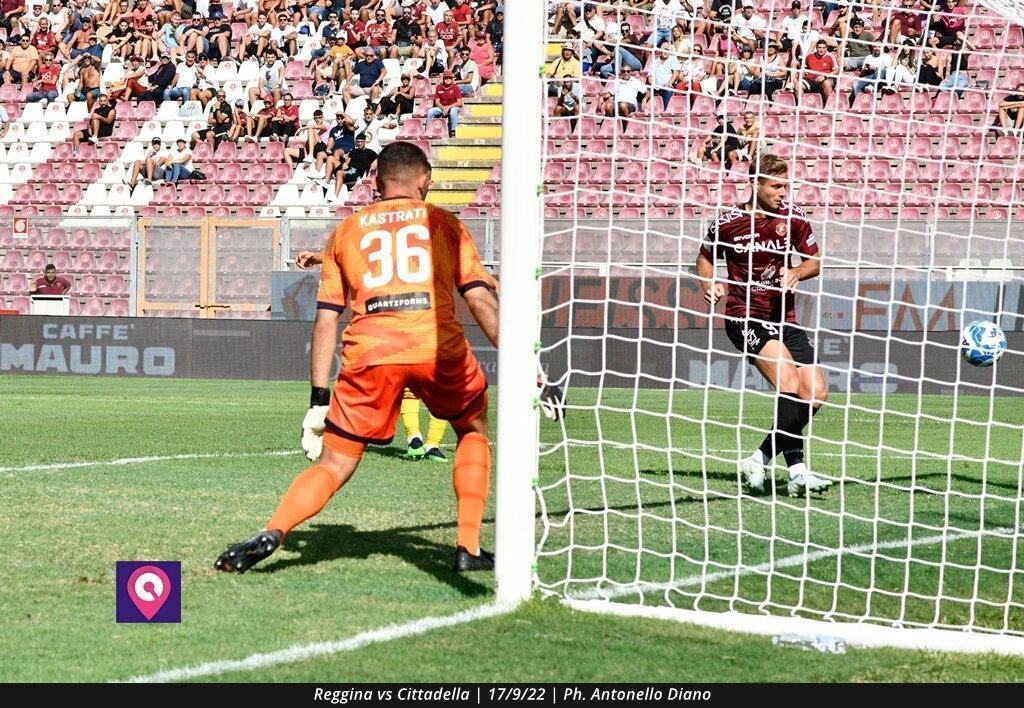 Reggina Cittadella azione