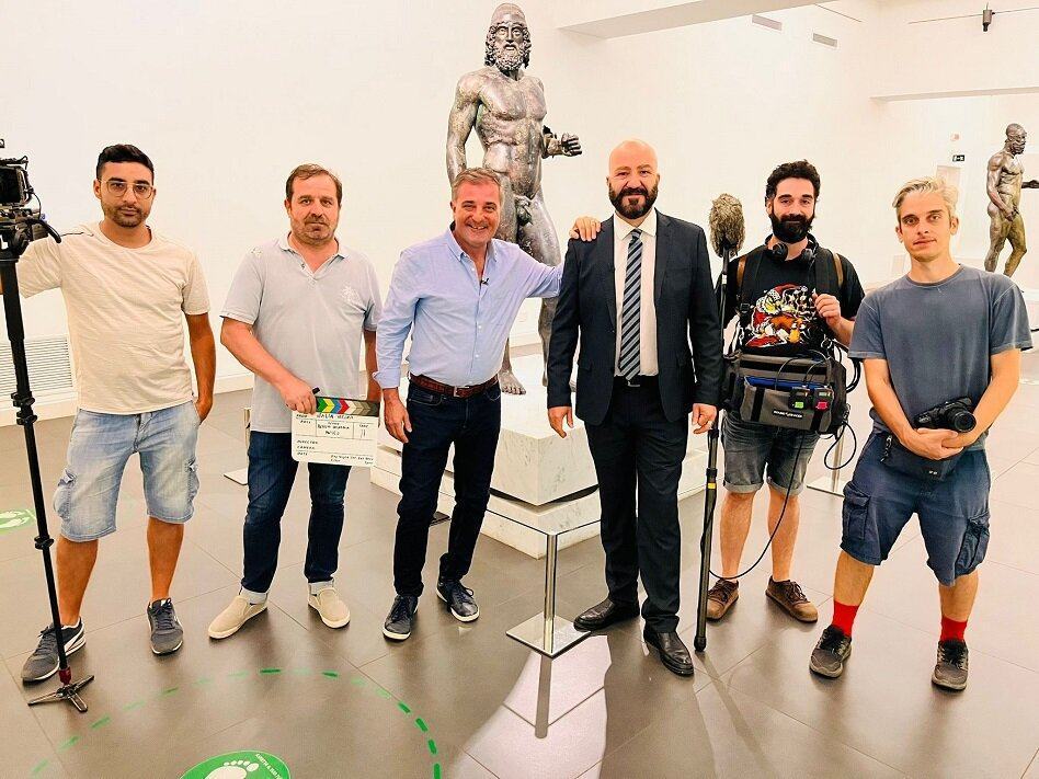 Carmelo Malacrino Con Andrea Radic E La Troupe