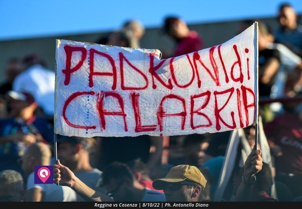Striscione Reggina