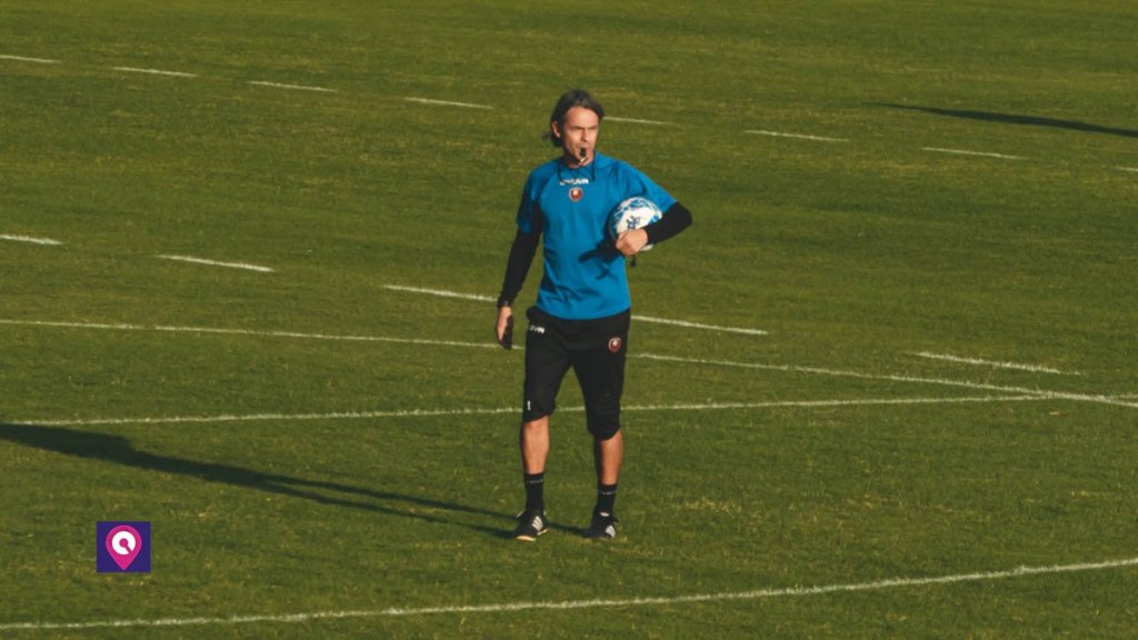Reggina Sant Agata Allenamento Inzaghi