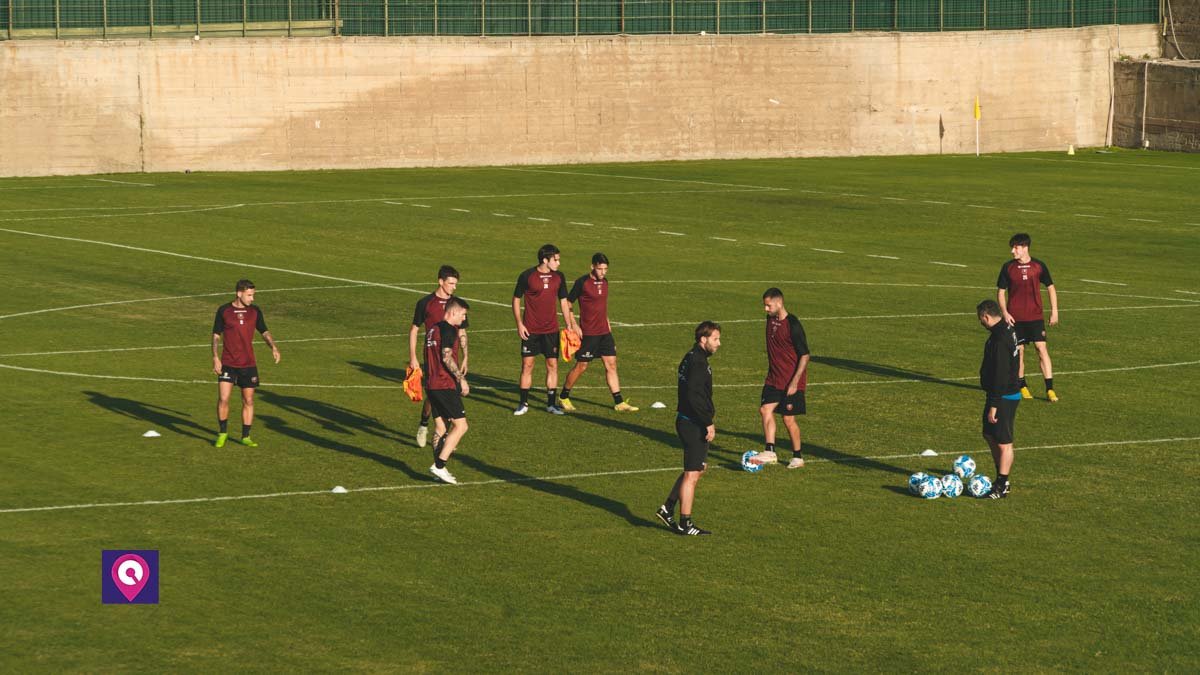 Reggina Sant Agata Allenamento