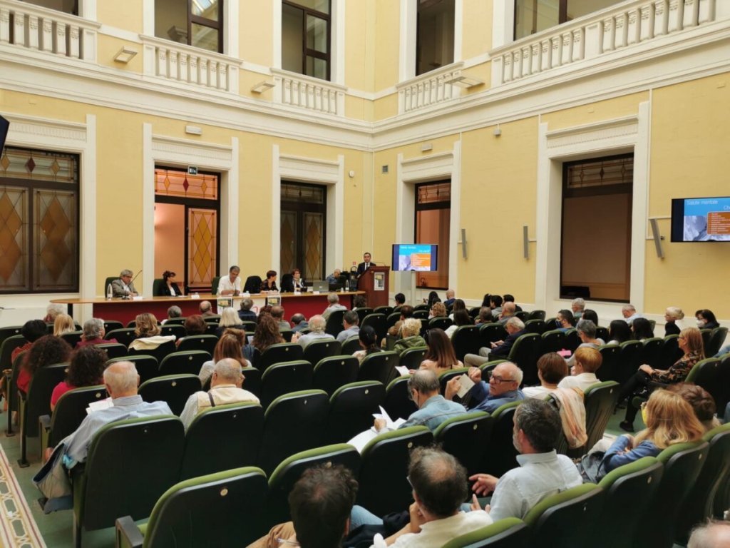 Consigliere Mantegna Convegno Salute Mentale 2