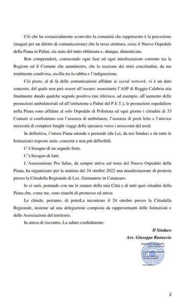 Lettera Ranuccio 1