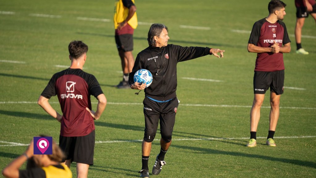 Reggina Allenamento Filippo Inzaghi