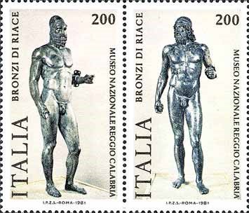 Francobollo Bronzo Di Riace